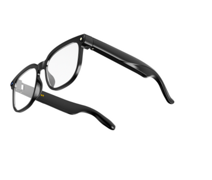 Smart Bluetooth Glasses with 8MP Camera, 4GB Storage and IP65 Rating (VQ-PAG01) – angled side view